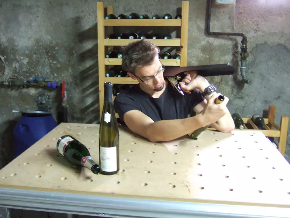 mettre son atelier dans sa cave